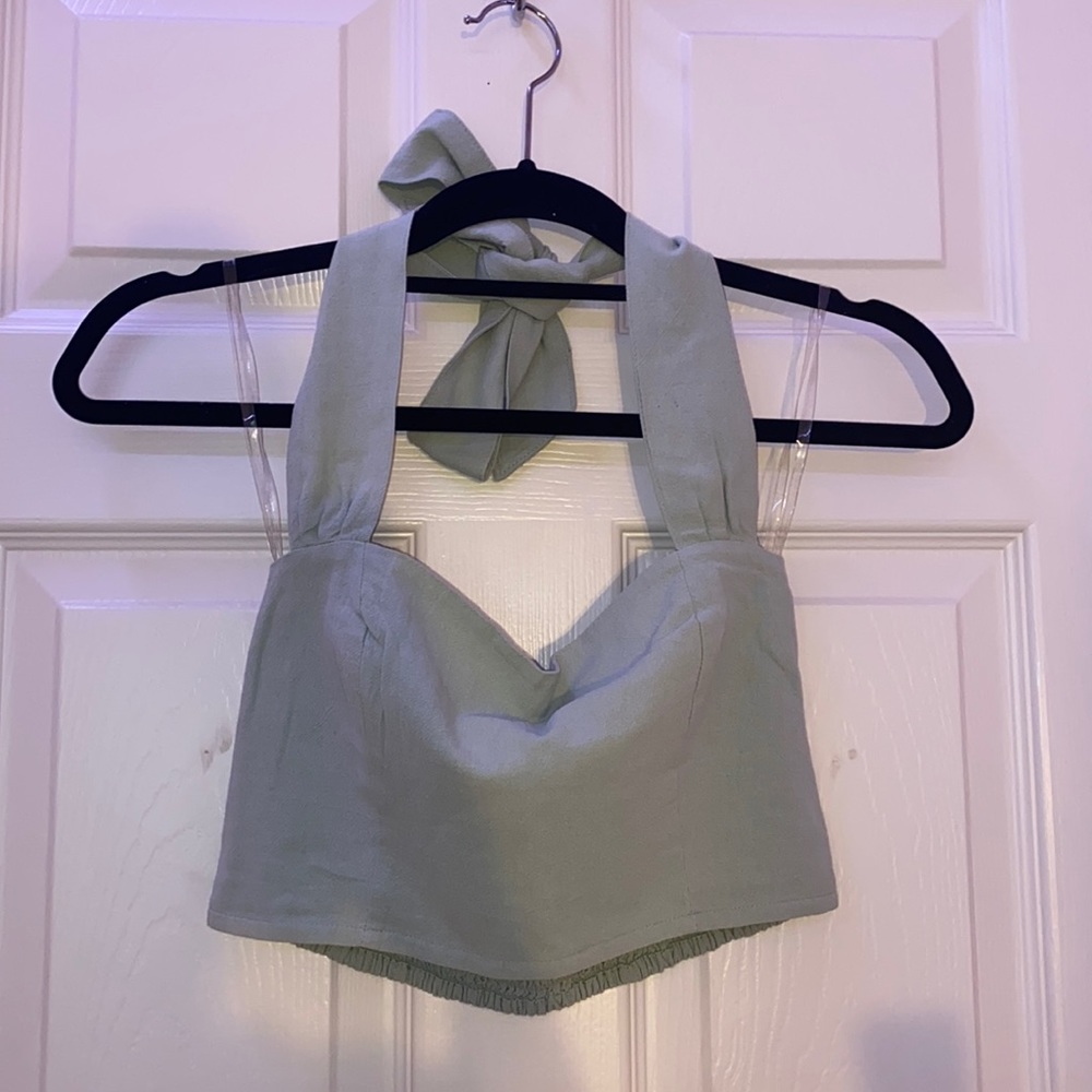 Pacsun Kendall & Kylie Halter crop top